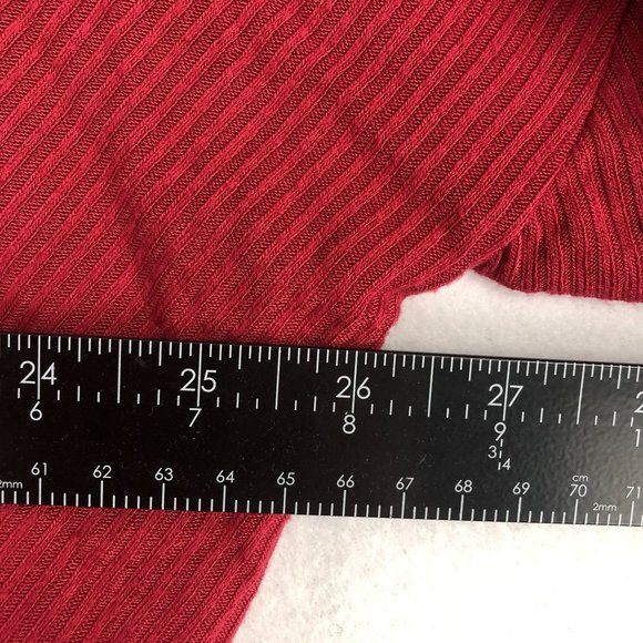 BB Dakota NWT Women's Size Medium Earth Red Hang Loose Wide Sleeve Crop Top - Picture 3 of 9